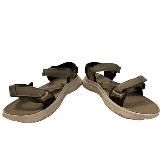 NWOB MENS SIZE 11 DARK OLIVE TEAL 1124049 TEVA ZYMIC TRAVEL SPORT SANDALS - Picture 11 of 16